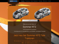sommer-kfz.de Webseite Vorschau