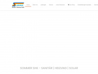 sommer-shk.de Webseite Vorschau