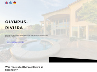 olympus-riviera.com Webseite Vorschau