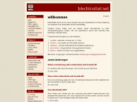 blechtrottel.net Webseite Vorschau