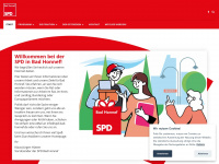 spd-bad-honnef.de Webseite Vorschau