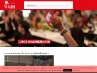 jusos-ge.de Webseite Vorschau