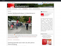 spd-wanheimerort.de Webseite Vorschau