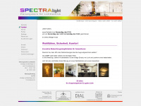 spectralight.de Webseite Vorschau