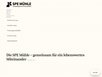 spe-muehle.de Webseite Vorschau