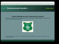 tambourkorps-sundern.de Webseite Vorschau