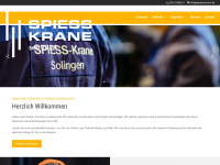 spiess-krane.de Webseite Vorschau