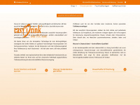 easydrink.eu Webseite Vorschau