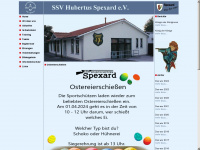 sportschuetzen-spexard.de Webseite Vorschau