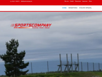 sportscompany.de Webseite Vorschau
