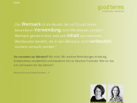 goodterms.de Webseite Vorschau
