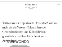 sportwerk-duesseldorf.de Webseite Vorschau