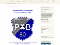 pob80.de Webseite Vorschau