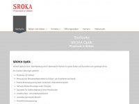 sroka-optik.de Webseite Vorschau