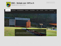 ssc-schale.de Webseite Vorschau