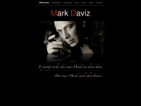 mark-daviz.com Webseite Vorschau