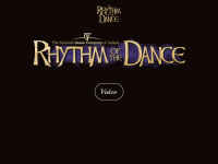 rhythmofthedance.com Webseite Vorschau