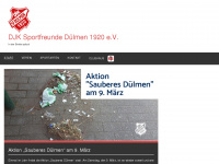 djk-duelmen.de Webseite Vorschau