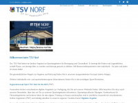 tsv-norf.de Webseite Vorschau