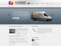kroker-werbeprofi.de Webseite Vorschau