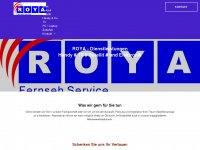 roya-fernsehservice.de Webseite Vorschau