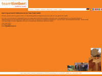 team-timber.de Webseite Vorschau