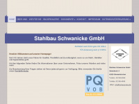 schwanicke.de Webseite Vorschau