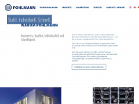stahl-pohlmann.info Webseite Vorschau