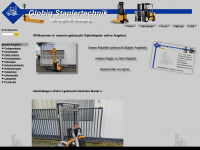 staplertechnik.de Webseite Vorschau