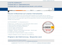 elektro-bornhoeft.de Webseite Vorschau