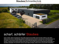 staubes-schneidtechnik.de Webseite Vorschau