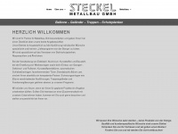 steckel-metallbau.de Webseite Vorschau