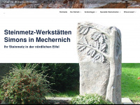 steinmetz-simons.de Webseite Vorschau