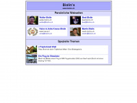 bislins.ch Webseite Vorschau