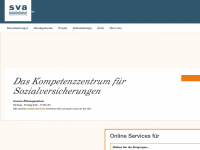 sva-ag.ch Webseite Vorschau