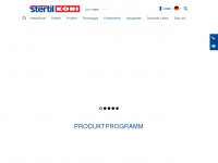 stertil-koni.de Webseite Vorschau