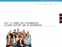 steuerberater-am-niederrhein.de Webseite Vorschau