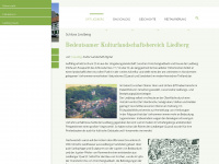 schloss-liedberg.de Webseite Vorschau