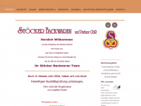 stoecker-backwaren.de Webseite Vorschau