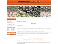 stoffe-zanders.com Webseite Vorschau