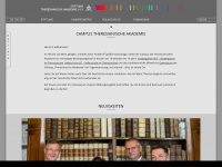 theresianum.ac.at Webseite Vorschau
