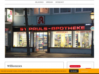 st-pauls-apotheke.de Webseite Vorschau