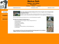 strassenbau-rath.de Webseite Vorschau