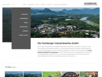 hamberger.com Webseite Vorschau