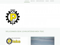 lu-pieke.de Webseite Vorschau