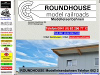 roundhouse.ch Webseite Vorschau