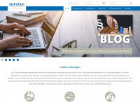 suretec.de Webseite Vorschau