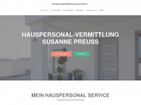 personalvermittlung-preuss.de Webseite Vorschau