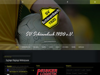 sv.schoenenbach.de Webseite Vorschau