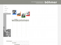 sv-boehmer.de Webseite Vorschau